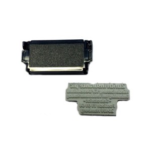 Textplatten-Set für Stempel Colop Printer R50